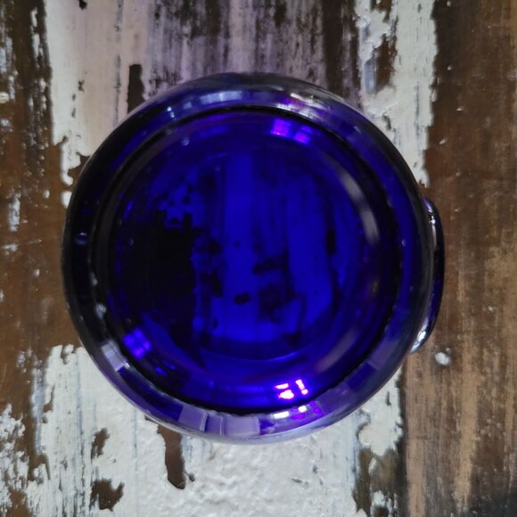 Set of 5 Cobalt Blue Viking Shot Glasses by Ole Winther for Holmegaard Glasswork - Picture 5 of 5